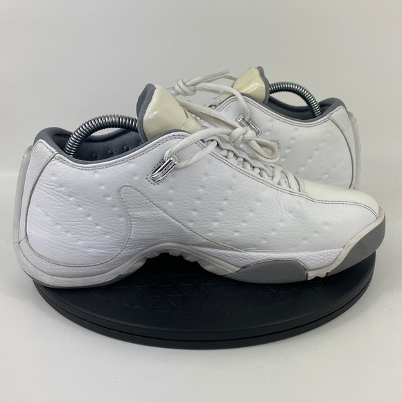 Nike Air Jordan 12.5 Team Low White Basketball Shoes 318411-101 Men's Size 8.5 - Picture 9 of 13